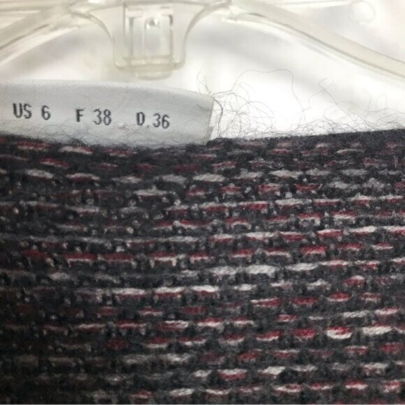 Akris Punto Tweed Knit Mohair Wool Zip Pockets Jacket Cardigan Sweater Preppy 6 - Picture 7 of 16